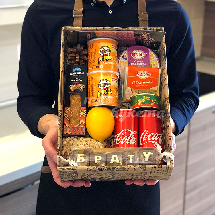 Набор «Брату под пивко» (в руках)